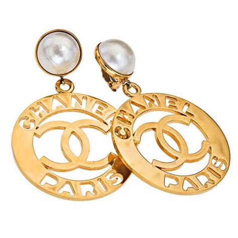 vintage chanel earrings paris